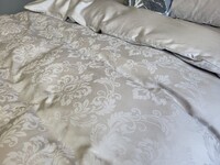 Комплект постельного белья Tiara Grey, Сатин JACQUARD, ТМ Комфорт-текстиль - фото 4