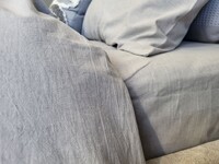 Комплект постельного белья Вареный хлопок, Ash Gray Washed Cotton W1221 - фото 8