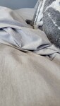 Комплект постельного белья Вареный хлопок, Ash Gray Washed Cotton W1221 - фото 9