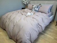 Комплект постельного белья Вареный хлопок, Brownie Washed Cotton W1321 - фото 8