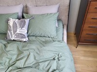 Комплект постельного белья Вареный хлопок, Forest Green Washed Cotton W1151 - фото 2