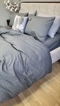 Комплект постільної білизни Варена бавовна, Graphite Washed Cotton W1141 - фото 14