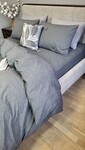 Комплект постільної білизни Варена бавовна, Graphite Washed Cotton W1141 - фото 6