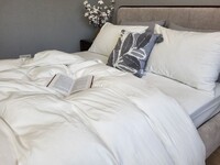 Комплект постельного белья Вареный хлопок, Milk Washed Cotton W1341 - фото 4