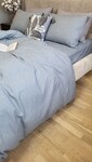 Комплект постільної білизни Варена бавовна, Slate Gray Washed Cotton W1011 - фото 8
