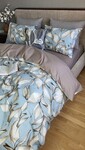 Комплект постільної білизни Віола блакитний, cotton - фото 5