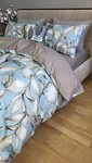 Комплект постільної білизни Віола блакитний, cotton - фото 6