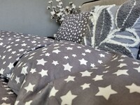 Комплект постельного белья Звездная ночь Turkish Cotton 100% Хлопок Комфорт-текстиль - фото 3