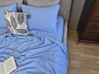 Комплект постільної білизни Блакитний берег Turkish Flannel S143 - фото 2
