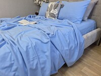 Комплект постільної білизни Блакитний берег Turkish Flannel S143 - фото 6