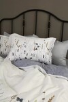 Комплект постільної білизни Lenka First Choice Сатин Євро з рослинним принтом - фото 3