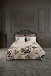 Комплект постільної білизни Monet La Romano 300TC Premium Сатин Євро слонова кістка