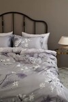 Комплект постільної білизни Tolena First Choice Сатин Євро з квітами - фото 2