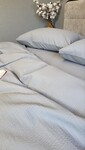 Комплект постельного белья S147 Серый, Ранфорс Гофре, ТМ Комфорт-текстиль - фото 9