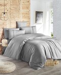 Комплект постільної білизни First Choice Ranforce Deluxe евро (Gala Grey)