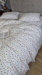 Комплект постельного белья Краля Ранфорс Gofre, нежные полевые цветы - фото 9