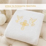 Хрестильна крижма 70 x 140 см, махрова, біла, ТМ PAPAELLA - фото 12