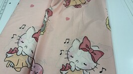 Комплект постільної білизни Hello Kitty Комфорт-текстиль, бязь, пудра, рожевий - фото 2