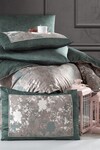 Комплект постельного белья La Romano 300TC Premium сатин евро (Lily Moonmist) - фото 2