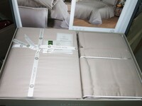 Комплект постільної білизни La Romano 300TC Premium сатин євро (Lucca Rock) - фото 3