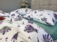 Комплект постільної білизни Лавандин/полин, Turkish flannel - фото 4