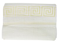 Простирадло махрове Parisa 400 євро 200 x 220 см, J-038 Caesar крем, ТМ Parisa Home