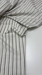 Постільна білизна Magic Washed Cotton, варена бавовна в тонку чорну смужку - фото 4