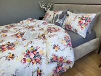 Комплект постільної білизни Маркіза/сіра гавань, Turkish flannel - фото 4