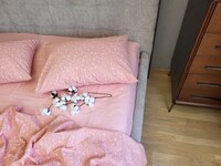 Комплект постільної білизни Марсель персик, GOFRE DUO LOFT - фото 2