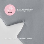 Маска для сну 12×68 см мікрофібра з липучкою для жінок і чоловіків сіра - фото 7
