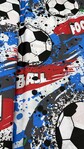 Комплект постільної білизни Футбол, бязь, з червоними смугами FOOTBALL - фото 3