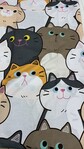 Комплект постельного белья Котики, Милые мордочки, бязь - фото 2