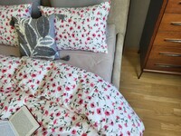 Комплект постільної білизни Мія/сірий мусон, Turkish flannel - фото 4