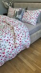 Комплект постільної білизни Мія/сірий мусон, Turkish flannel - фото 6
