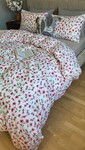 Комплект постільної білизни Мія/сірий мусон, Turkish flannel - фото 9