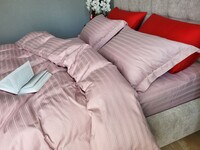 MULTI stripe POWDER ROSE - фото 3