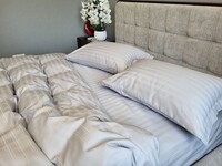 Комплект постільної білизни MULTI stripe SILVER - фото 15