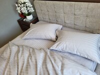 Комплект постільної білизни MULTI stripe SILVER - фото 16