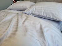 Комплект постільної білизни MULTI stripe SILVER - фото 4