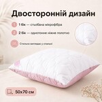 Набір подушок Soft IDEIA 50x70 см 2 шт, штучний пух, мікрофібра, двосторонні, м’які - фото 4