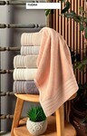 Набор турецких банных полотенец Sikel Tugra 70x140 см (6 цветов)  хлопок 100, плотность 550 гм.