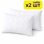 Набір білих подушок IDEIA 50 x 70 см, 2 шт — екологічний наповнювач - фото 6