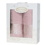 Набор Gulcan Cotton 2 50x90/70x140 (Frower Ornament-2ка-Pink)