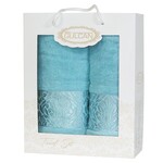 Набор Gulcan Cotton 2 50x90/70x140 (Frower Ornament-2ка-Turkuaz)