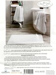 Набор белых отельных полотенец 3 шт. 50 x 90 см., 70 x 140 см., коврик 50 x 70 см., Gursan Hotel, Турция - фото 4
