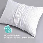 Наволочка непромокающая набор 10 шт 50 x 70 см на молнии дышащая Аква Стоп, белая, ТМ IDEIA - фото 4