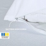 Наволочка непромокающая набор 10 шт 50 x 70 см на молнии дышащая Аква Стоп, белая, ТМ IDEIA - фото 7