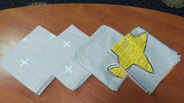 Набір наволочок 4шт., 40/40см №143