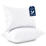 Набір подушок Breeze 50 x 70 2 шт штучний пух, стьобаний чохол на блискавці, ТМ IDEIA - фото 4