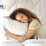 Набір подушок 2 шт Air Dream Classic IDEIA 50 x 70 см з блискавкою + ПОДАРУНОК додатковий наповнювач троянда - фото 21